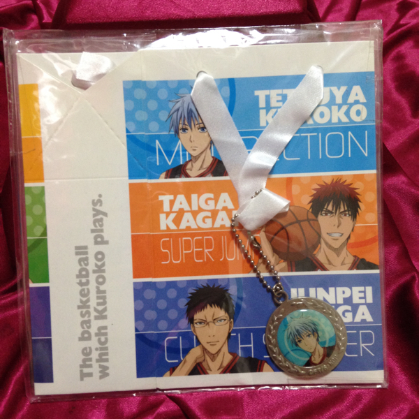★【黒子のバスケ】キーチェーン付き ギフトボックス 【黒子テツヤ 火神 黄瀬 緑間 青峰 日向】 （検索用：ショッパー 紙袋）