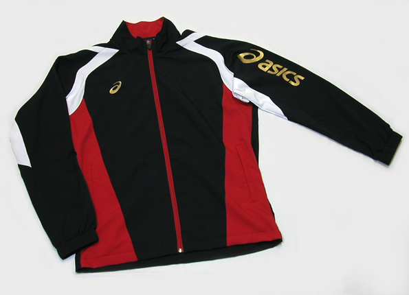 asics（アシックス）／PROFITトレーニングクロスジャケット XA504N/サイズM（美品） ／管QCVU