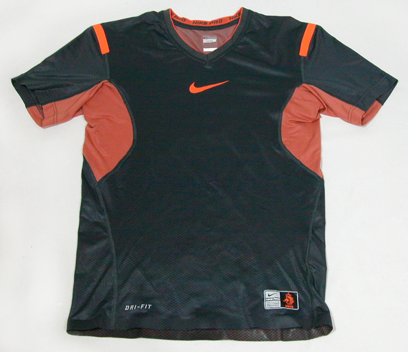 NIKE PRO（ナイキプロ）／オランダ代表 トレーニング＆アンダー 半袖Tシャツ・ベイパー半袖トップ 381335/sizeM（美品） ／管OCOL