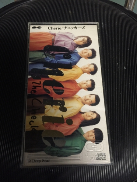 超激安チェッカーズCHERIEDEEPSCAR超破格500円出品超レア物CD