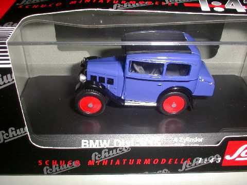 シュコー 1/43 BMW Dixi 3/15 1929-1932 (ブルー)