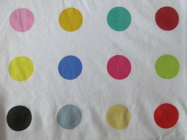 ダミアン ハースト スポットペインティング Tシャツ M 白 Damien Hirst Spot Paintings 芸術 美術館ART現代美術LSDコンテンポラリーアート