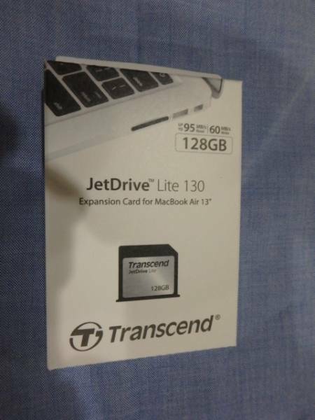 966 JetDrive Lite 130 128GB Macbook Air専用メモリー増設
