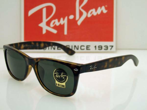 ★新品・正規輸入品！Ray-Ban レイバン RB2132F 902 NEW WAYFARER 　ニューウェイファーラー 58サイズ トータス グリーンクラシックG15★