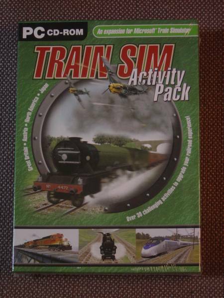 Train Simulator Activity Pack (Lago/Just Trains) PC CD-ROM