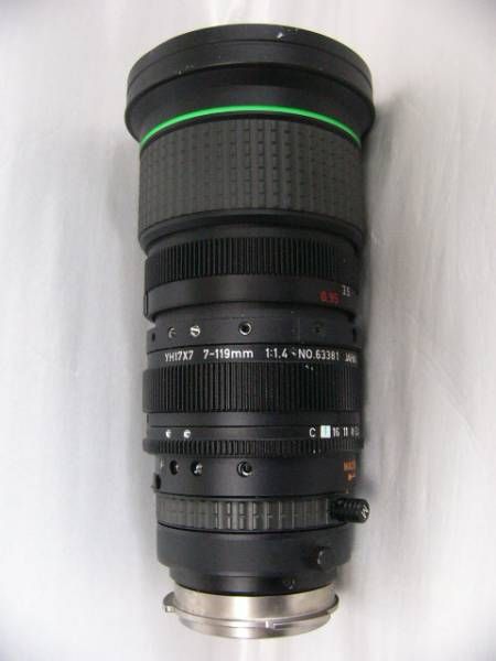 Canon 17倍光学バヨネット ズームレンズ YH17x7 7-119mm F1.4