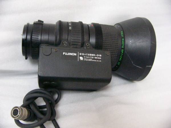 FUJINON バヨネットズームレンズ S12x7.5BMD-D18 7.5-90mm F1.4