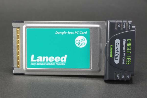 Laneed製 Ethernet PC Card LD-C BL/TX 中古品