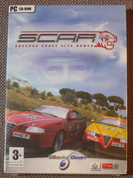 S.C.A.R. - Squadra Corse Alfa Romeo (Black Bean) PC CD-ROM