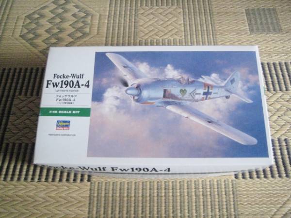絶版！ハセガワ 1/48 JT91 フォッケウルフ Fw190A-4