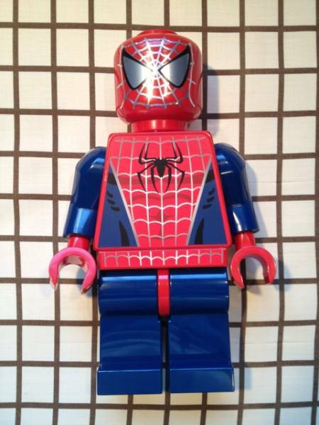 －即決－　限定50体 ◆ LEGO/レゴ ジャンボフィグ ◆ 『スパイダーマン/Spider-Man』 抽選/当選品　【非売品】
