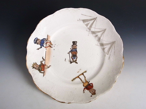 1900年 ブラウニーズ・キャラクター 皿 #1 ◆ 米国アンティーク