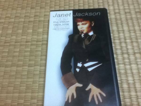 ★ビデオ　JANET JACKSON★ヴェルヴェットロープツアー