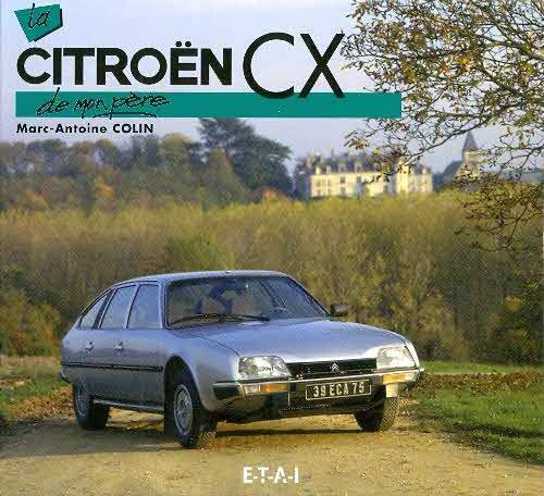 Citroën （シトロエン） CX フランス語版 モデル解説書