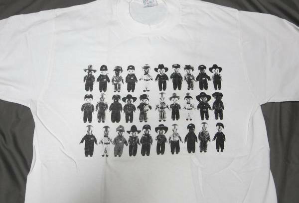 激レア 80-90年代製 バディ・リーTシャツ USA製 限定BUDDY Lee人形ビンテージ白ティーシャツT-SHIRTSホワイト未使用デッドストック