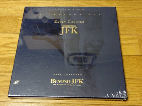 ★新品米国版LD／映画「JFK」デラックス・ボックス・セット