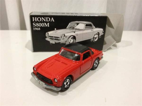 282 トヨタ自動車博物館 HONDA S800M 赤 未使用 日本製