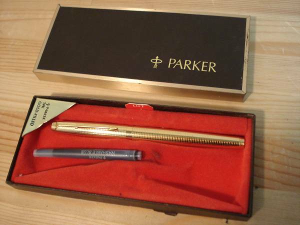◆Parker/パーカー 75 14k Gold-Filled 万年筆