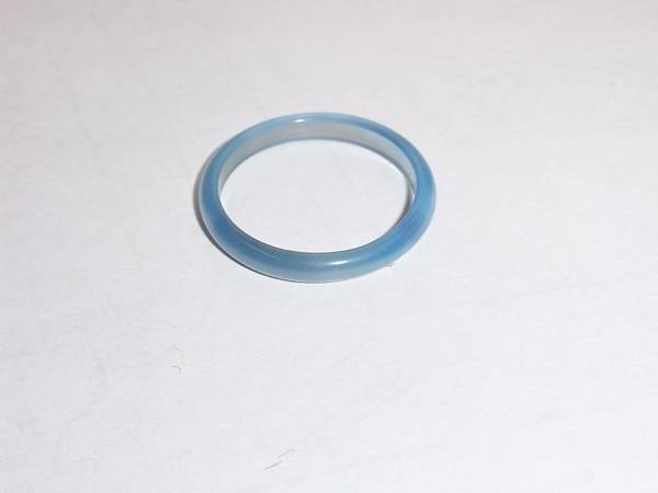 超風水・翡翠・瑪瑙・輝石リング10.5号（コ青細）