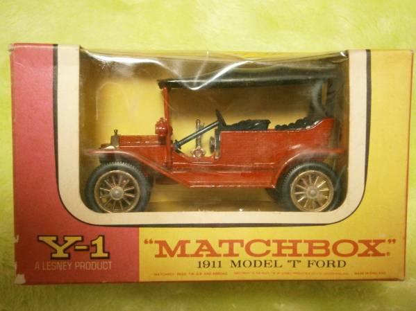 ★MATCHBOX ミニカー マッチボックス 1911 MODEL T FORD