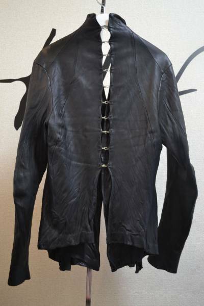 obscurオブスキュー フックレザージャケット　leather jacket incarnation rick owens 00s archive