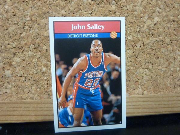 NBA　デトロイト・ピストンズ　ジョン・サリー　カードシール