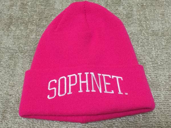 【新品札付き！！】 SOPHNET ソフネット ニット帽 UE fragment GOODENOUGH