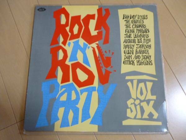 レコード ロックンロールパーティー vol.6 オムニバス ace rock'n roll party Ace UK 1986 Rock & Roll, Doo Wop Rockabilly