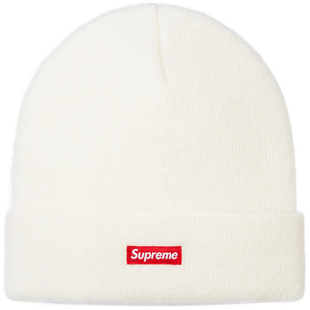 希少★新品本物【WHITE】★Mohair Beanie モヘア ボックスビーニー Box Logo 正規店購入 レア 入手困難 シュプリーム 名品 Supreme 2016AW