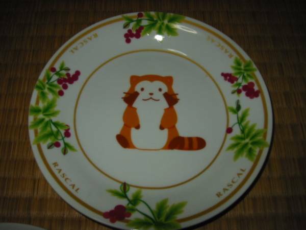 ★あらいぐまラスカル絵皿・フランダースの犬絵皿