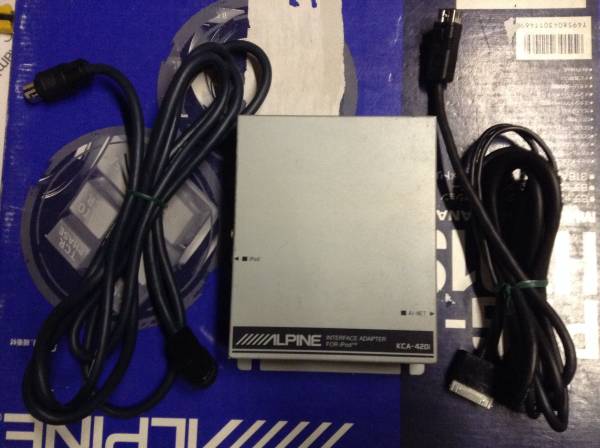 アルパイン KCA-420i i-Pod専用インターフェイスアダプター