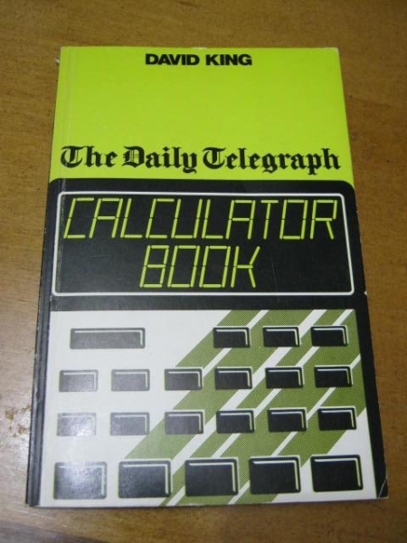 【電卓】英国 デイリーテレグラフ社刊 CALCULATOR BOOK