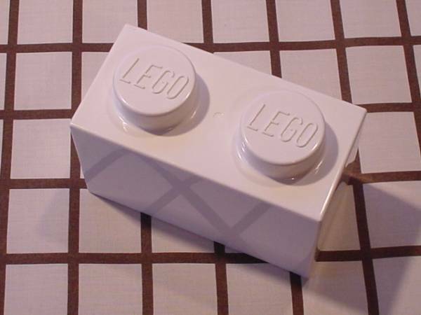 ◆ＬＥＧＯ/レゴ◆ジャンボブロック ［白］ 【１×２】