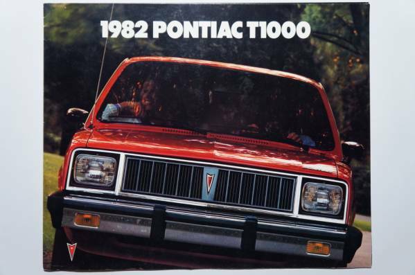 輸入車カタログ ポンティアック PONTIAC T1000/3ドア/5ドア ハッチバック/1982年