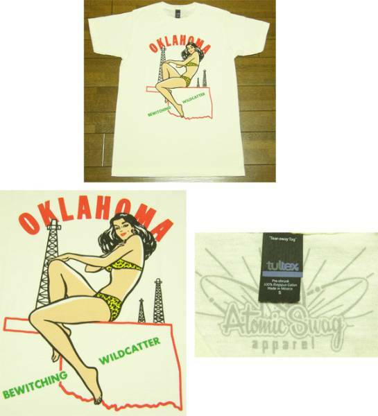 Atomic Swag Tシャツ S/ 50's,ロカビリー,PIN-UP.ピンナップ,FIFTIES,HOTROD,