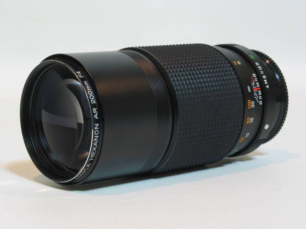 #即決！　希少　KONICA　HEXANON AR 200mm F4　外観極上　#8350682