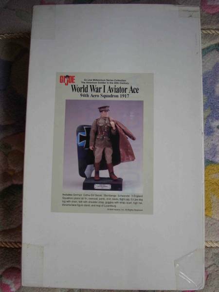 未開封新品/WWⅠCedric Ernest Spike Howe[World War I Aviator Ace Squadron1917]第一次世界大戦エースハズブロドラゴンDID3Rヴィンテージ