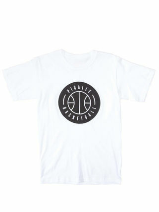 新品 未使用 正規品 ◆ 仏 PIGALLE 店舗直接購入 ピガール Basketball 白TシャツMサイズ ◆