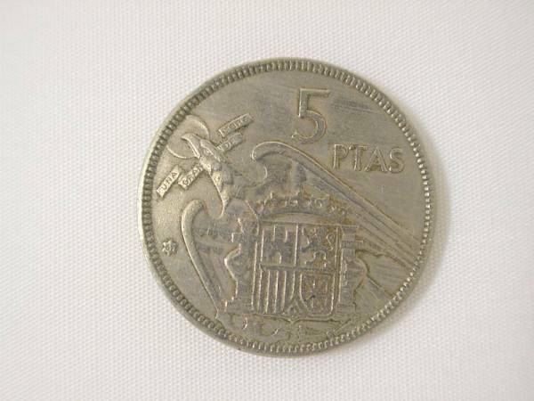 スペイン 5Pesetas 5ペセタ 硬貨・コイン　237