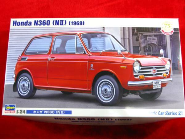 即♪≫ホンダ Honda N360 (NII) [1969]　(HC-21)　ハセガワ ★