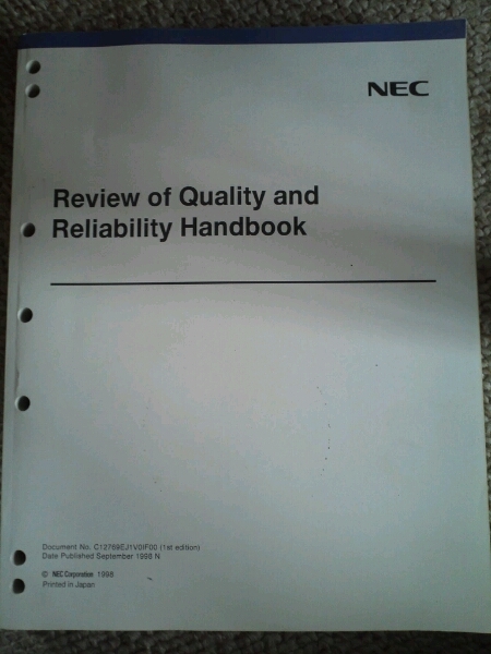 NEC Review of Quality and Reliability Handbook 品質 信頼性