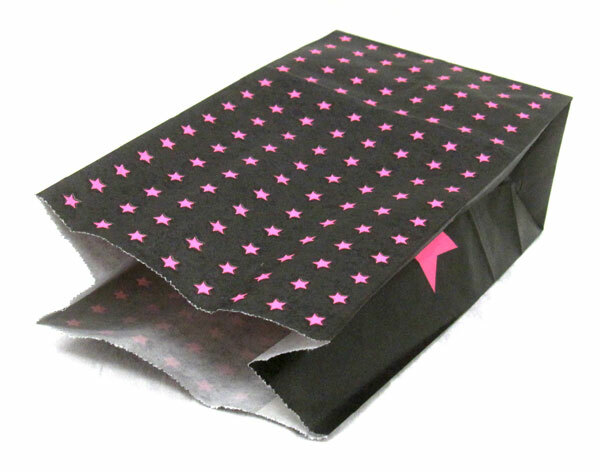 ★ピンク星角底袋２０枚★ラッピング・プレゼント