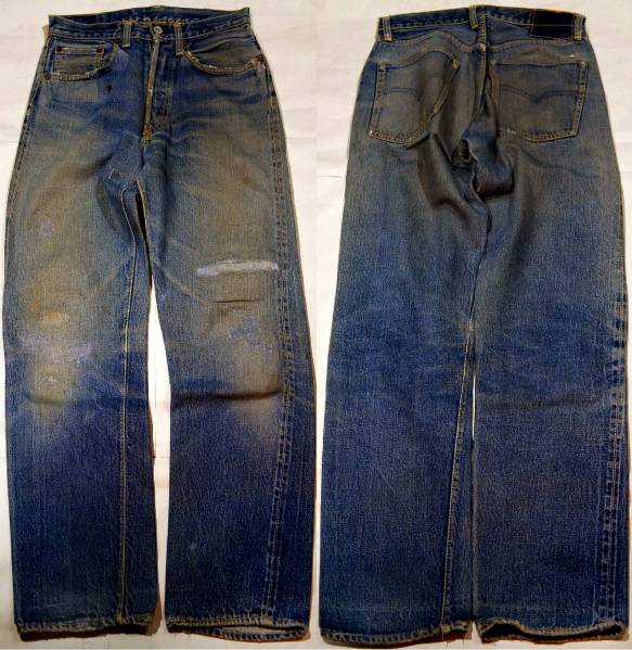 f648/LEVIS501XXギャラ入り50'sオリジナル 風合い抜群！