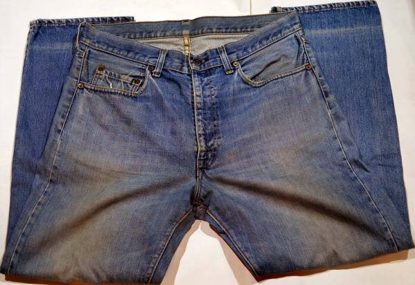 f254/LEVIS505シングル66前期ヴィンテージ程度良グッドサイズ