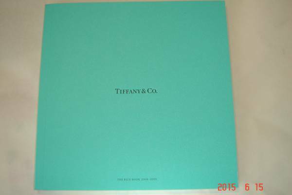 ティファニーTIFFANYブルーブック2008-2009年