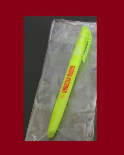 ◆新品未開封　タワレコ　取扱終フリクション蛍光ペン