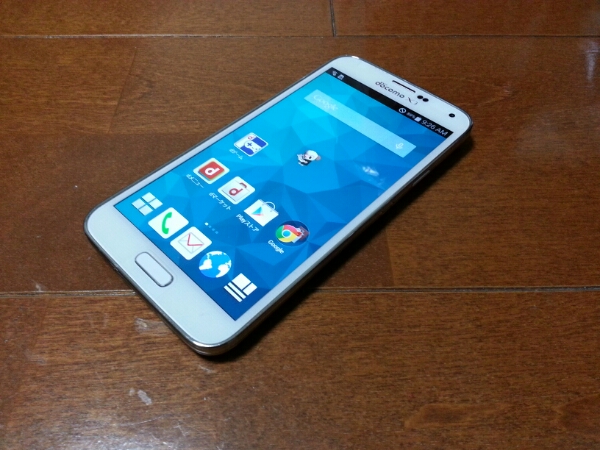 即落/即発!!美中古品 SC-04F Galaxy S5 ホワイト