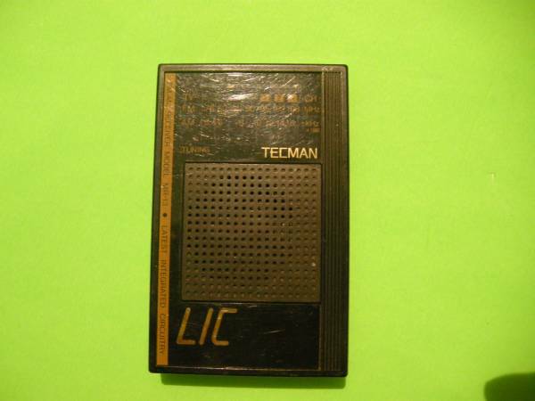 ③TECMAN FM/AM レシーバー　ラジオ　MR-13