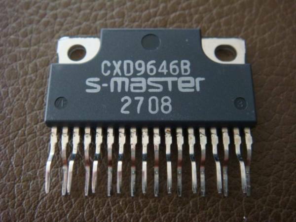 SONY INTEGRATED CIRCUIT CXD9646B S-MASTER POWER AMP