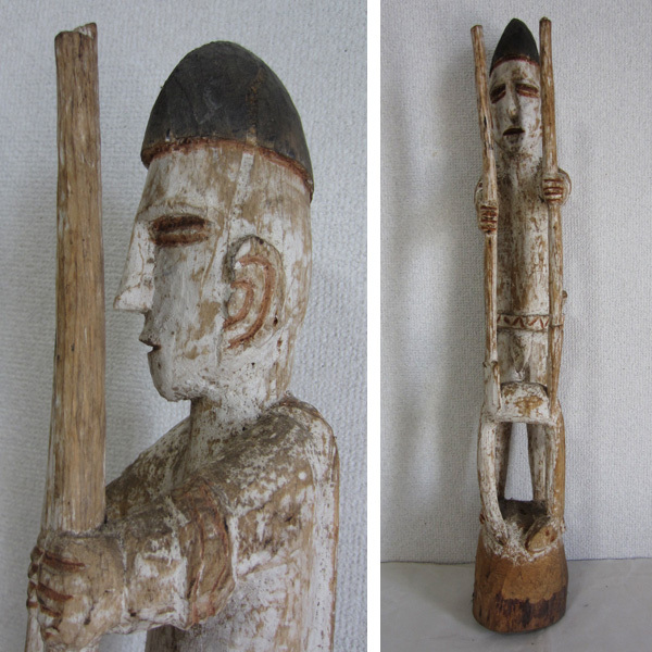 インドネシア★イリアンジャヤ・アスマット族の祖霊像
